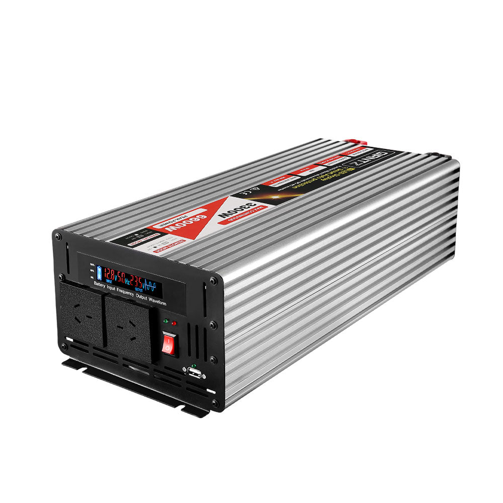 Giantz 3300W Puresine Wave DC-AC Power Inverter 