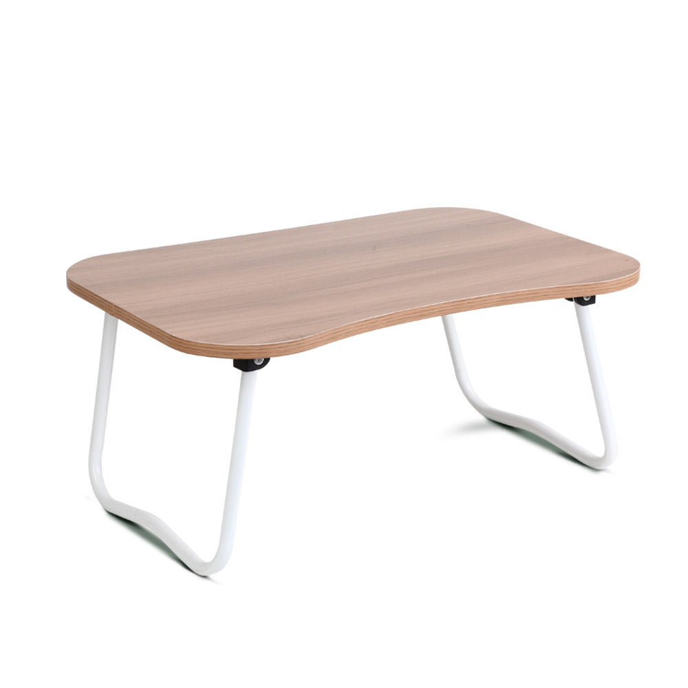 Portable Bed Tray Table - Light Wood