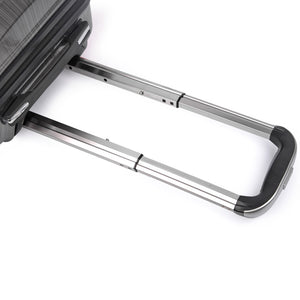 Wanderlite Lightweight Hard Suit Case Luggage Grey