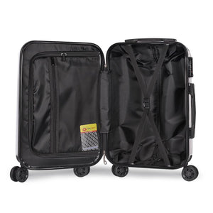 Wanderlite Lightweight Hard Suit Case Luggage Silver 