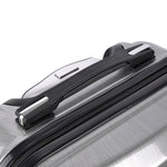 Wanderlite Lightweight Hard Suit Case Luggage Silver 