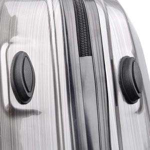 Wanderlite Lightweight Hard Suit Case Luggage Silver 