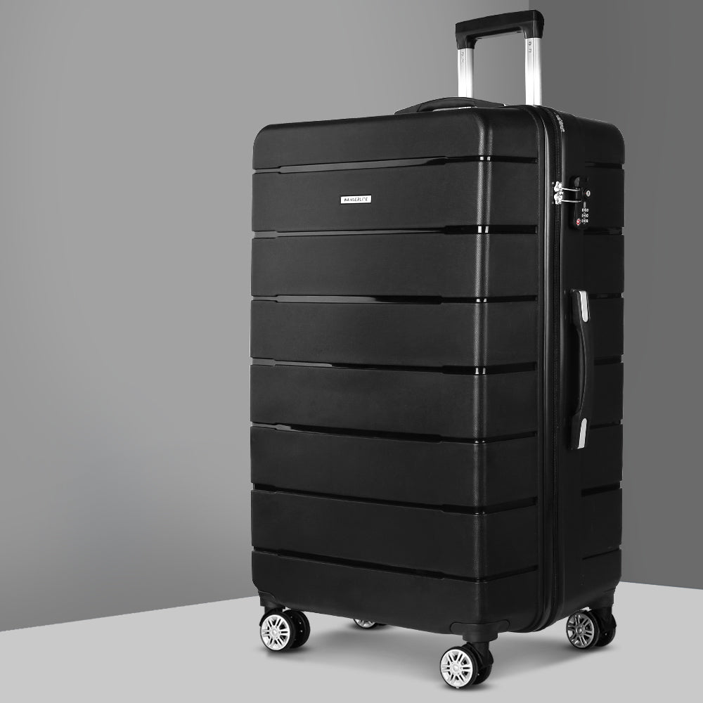 Wanderlite 28" Suitcase Luggage Black