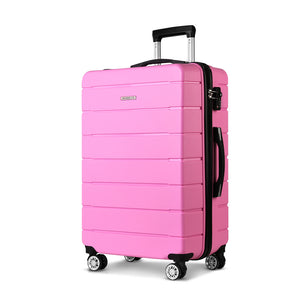 Wanderlite 28" Suitcase Luggage Pink