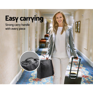Wanderlite 8 Piece Luggage Organiser Travel Bags 