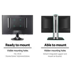 Dual HD LED Monitor Arm Stand TV Mount Holder 2 Arm Display Freestanding