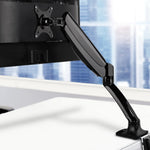 Adjustable Monitor Arm Desk Mounted - Black