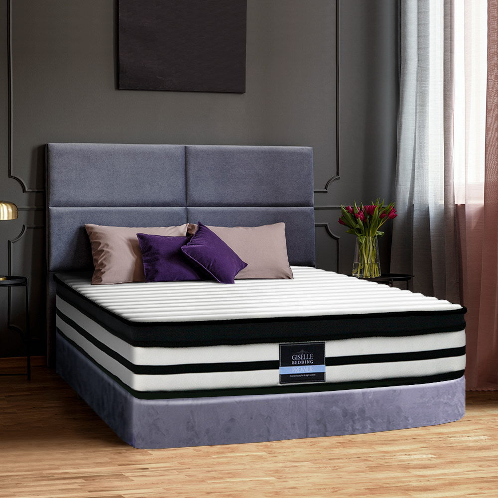 Giselle Bedding Double Size 27cm Thick Foam Spring Mattress