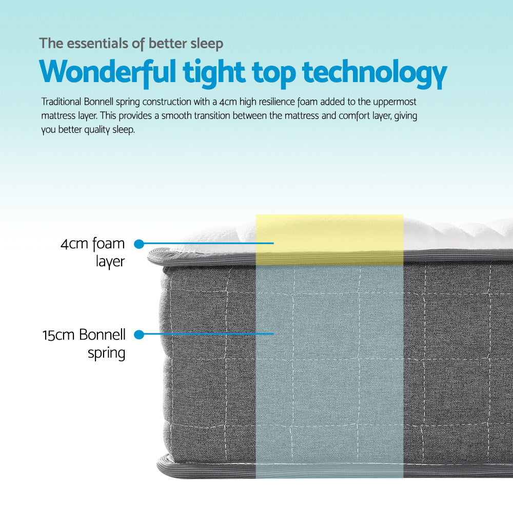 Giselle Bedding Elastic Foam Mattress - Double