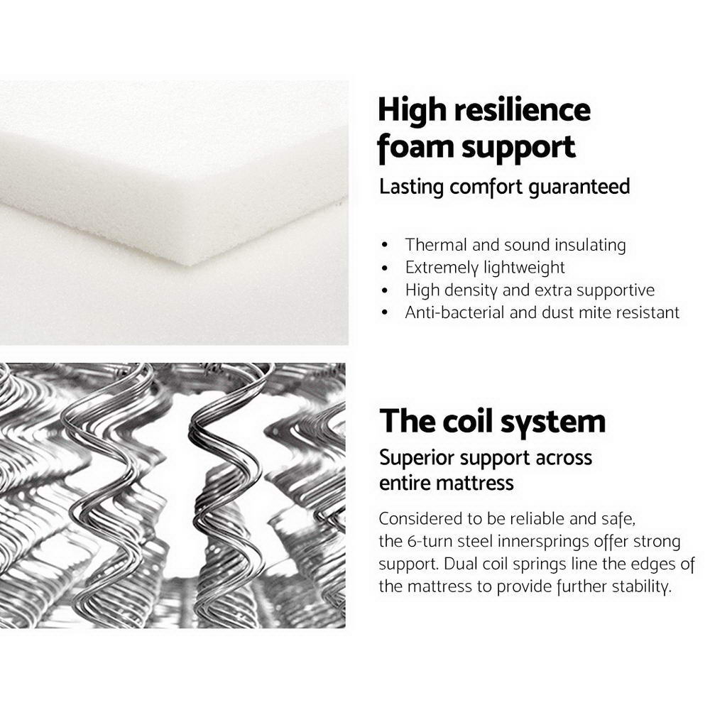 Giselle Bedding Double Size 16cm Thick Tight Top Foam Mattress