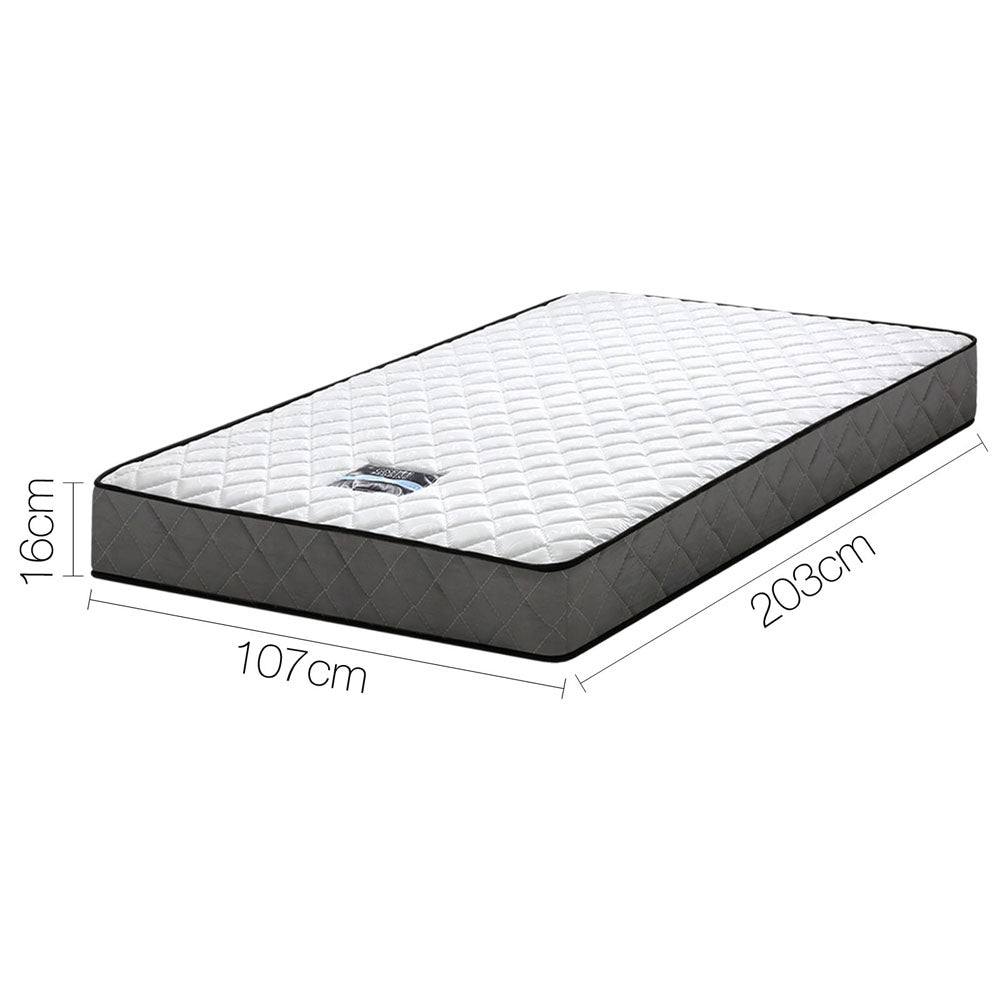 Giselle Bedding King Single Size 16cm Thick Tight Top Foam Mattress