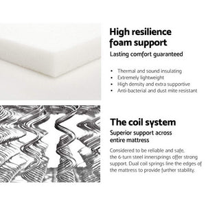 Giselle Bedding King Single Size 16cm Thick Tight Top Foam Mattress