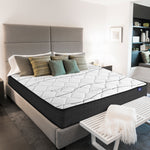 Giselle Bedding Double Size Mattress Bed Medium Firm Foam Bonnell Spring 16cm