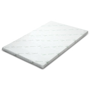 Giselle Bedding COOL GEL Memory Foam Mattress Topper BAMBOO Cover King 5CM Mat