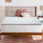 Giselle Bedding COOL GEL Memory Foam Mattress Topper BAMBOO Cover Queen 5CM Mat