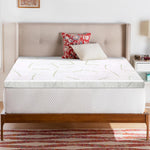 Giselle Bedding COOL GEL Memory Foam Mattress Topper BAMBOO Cover Double 8CM Mat