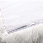 Giselle Bedding COOL GEL Memory Foam Mattress Topper BAMBOO Cover Single 8CM Mat