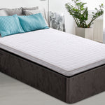 Giselle Bedding Memory Foam Mattress Topper Bed Underlay Cover Single 7cm