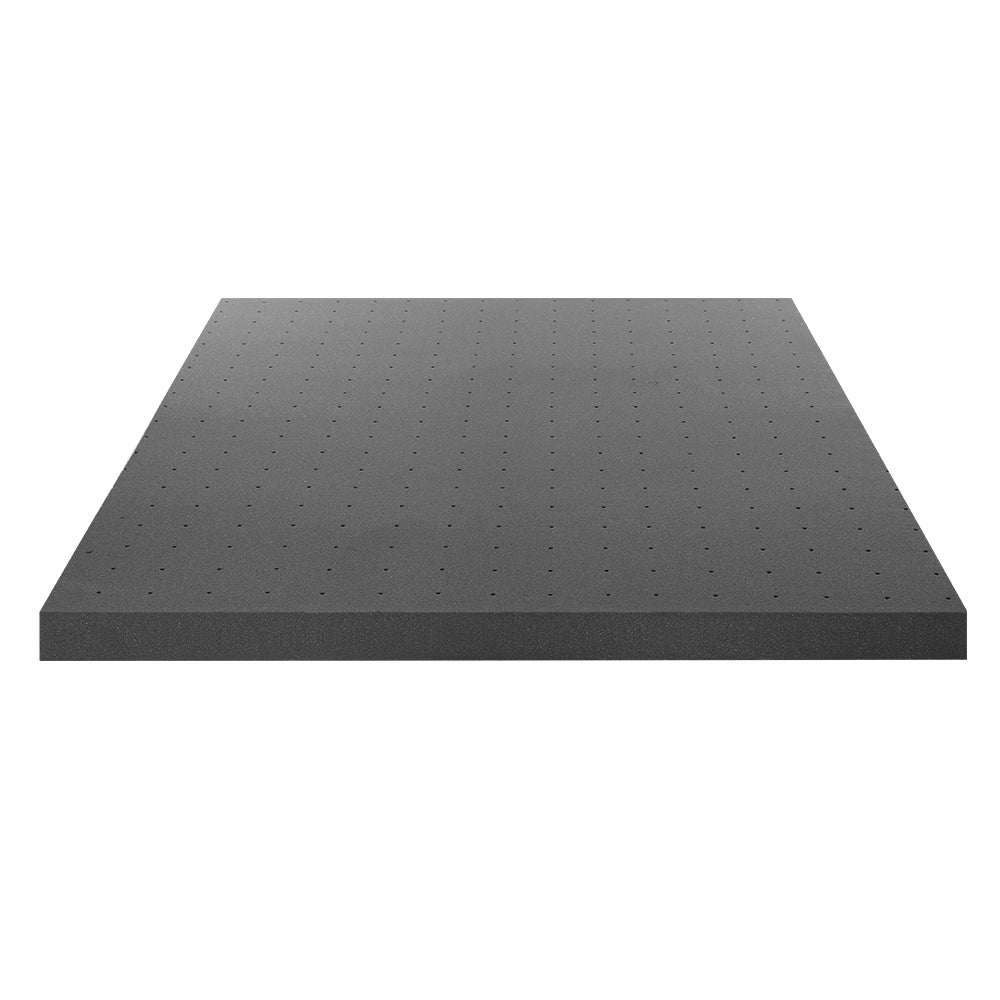 Giselle Bedding Bamboo Charcoal Memory Foam Mattress Topper Queen 8CM Underlay