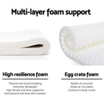 Giselle Bedding King Size Euro Spring Foam Mattress