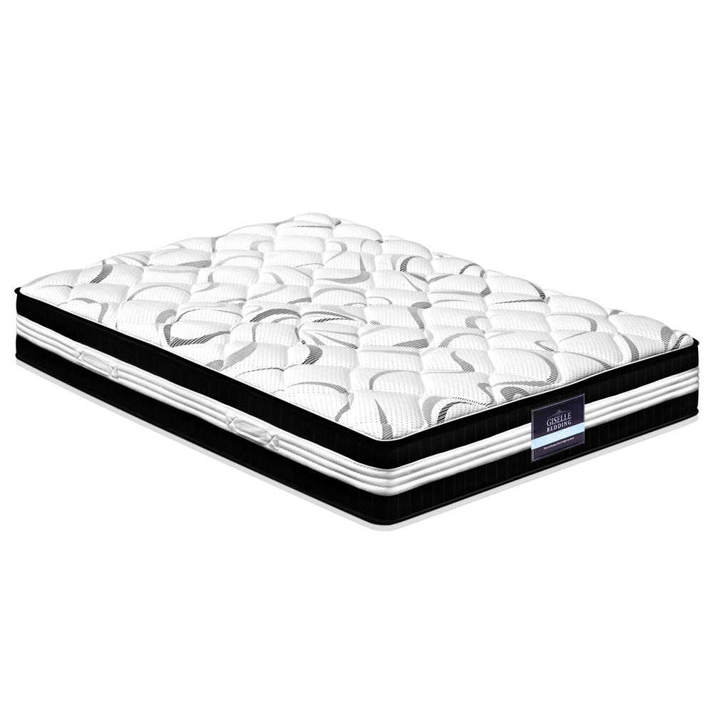 Giselle Bedding Queen Size Euro Spring Foam Mattress