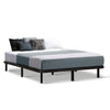 Artiss Queen Size Metal Bed Base - Black