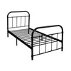 Artiss Metal Bed Frame SINGLE Metal Size Mattress Base Platform Foundation Black