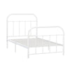 Artiss Metal Single Bed Frame - White