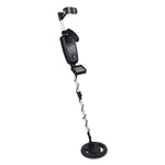 LCD Screen Metal Detector with Headphones - Black