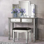 Artiss Mirrored Furniture Dressing Table Dresser Mirror Stool Chest of Drawers