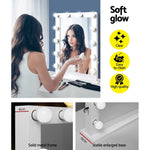 Embellir Make Up Mirror with LED Lights - White