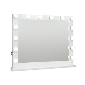 Embellir Make Up Mirror with LED Lights - White