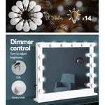 Embellir Make Up Mirror with LED Lights - White