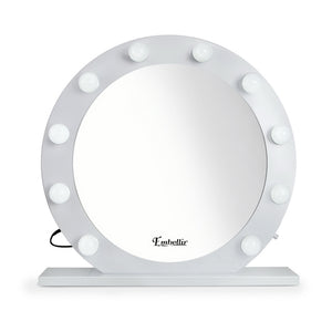 Embellir Make Up Mirror with LED Lights - White