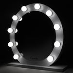 Embellir Make Up Mirror with LED Lights - White