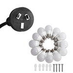 Embellir Make Up Mirror with LED Lights - White