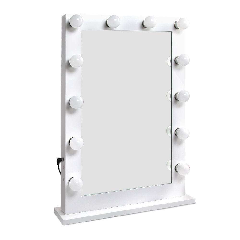 Embellir Make Up Mirror with LED Lights - White