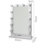 Embellir Make Up Mirror with LED Lights - White