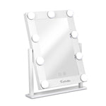 Embellir LED Standing Makeup Mirror - White