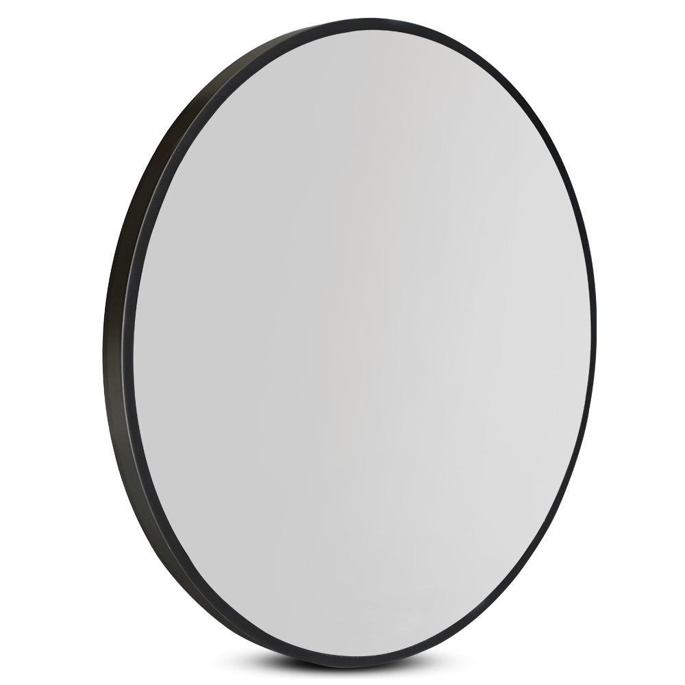 60cm Frameless Round Wall Mirror