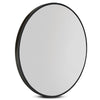 60cm Frameless Round Wall Mirror