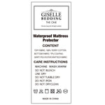 Giselle Bedding Double Size Terry Cotton Mattress Protector 