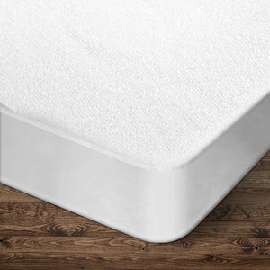 Giselle Bedding King Size Terry Cotton Mattress Protector 