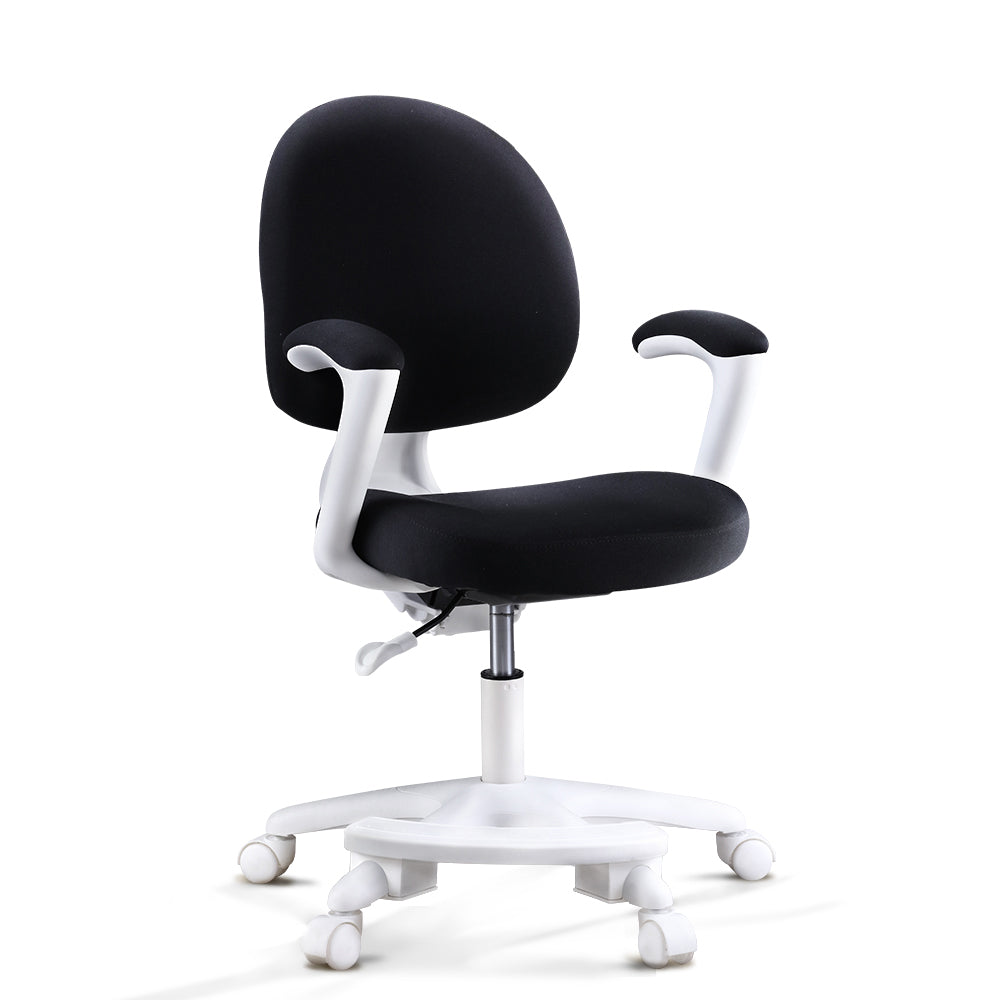 Artiss Kids Study Chair Child Children Desk Chair Table Chairs Footrest Black