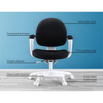 Artiss Kids Study Chair Child Children Desk Chair Table Chairs Footrest Black