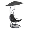 Gardeon Outdoor Swing Hammock Chair w/ Cushion Black