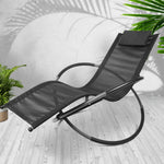 Gardeon Zero Gravity Rocking Chair Beach Lounge Outdoor Recliner Folding Patio