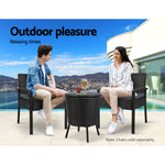 Bar Table Outdoor Setting Cooler Ice Bucket Storage Box Coffee Side Tables Party Pool Patio