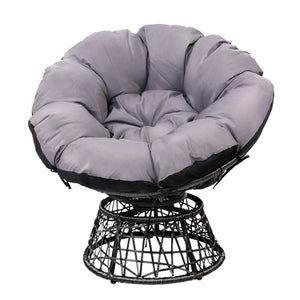 Gardeon Papasan Chair - Black