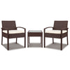 Gardeon 3-piece Outdoor Set - Brown